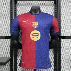 2024/25 Barcelona Home Soccer Jersey - Player Version