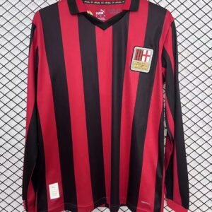 2024/25 AC Milan 125th Anniversary Commemorative Edition Soccer Jersey Long Sleeves