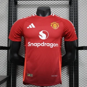 2024/25 Manchester United Home Soccer Jersey Player Version