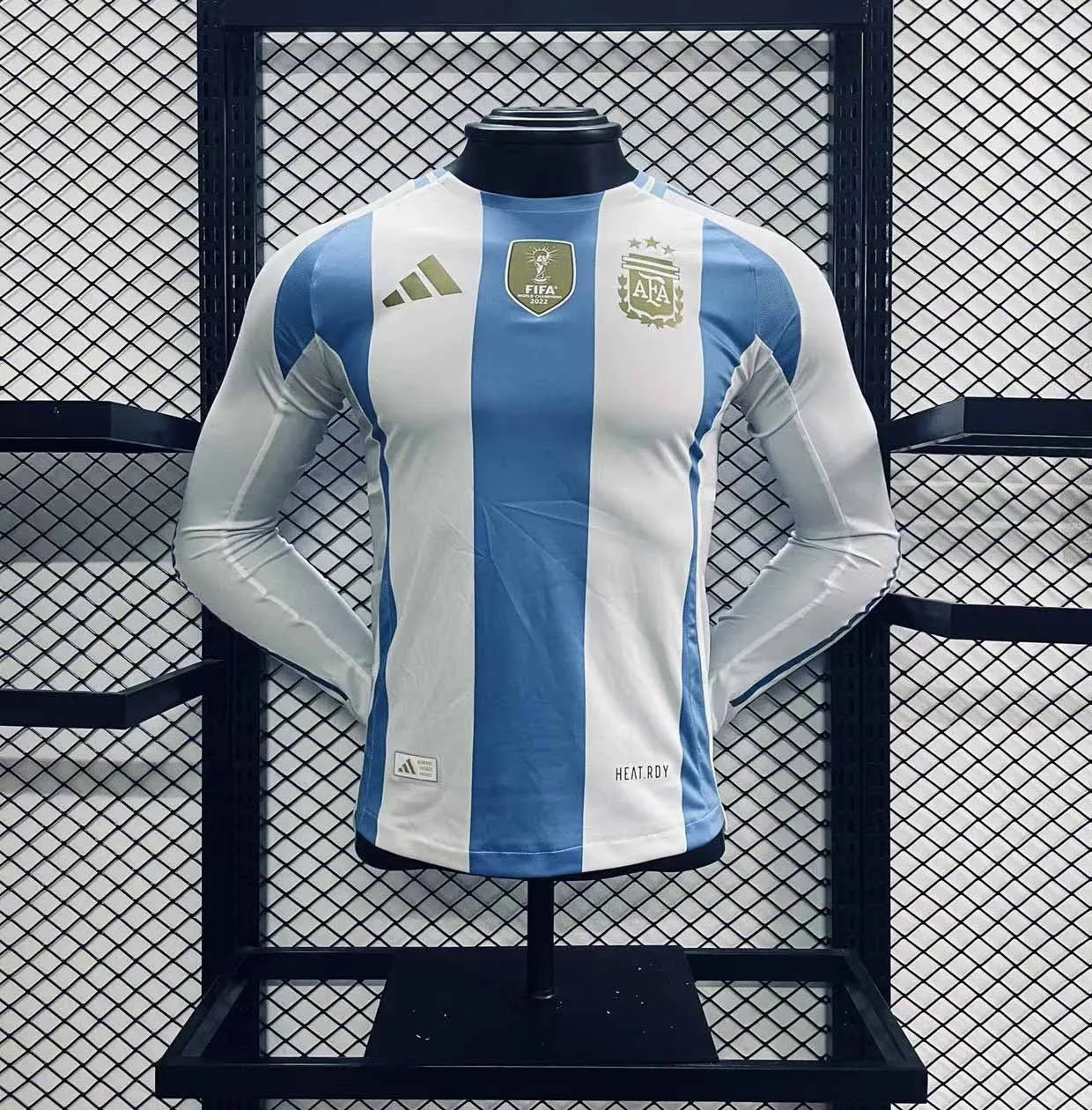 2024 Argentina Home Soccer Jersey Long Sleeve Player Version