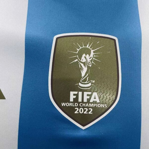 2024 Argentina Home Soccer Jersey Long Sleeve Player Version - Image 2