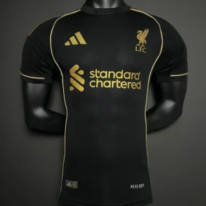 2025/26 Liverpool Soccer Jersey Player Version Black