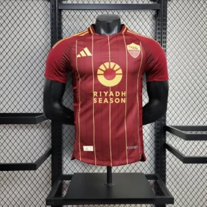 2024/25 AS Roma Home Soccer Jersey Player Version