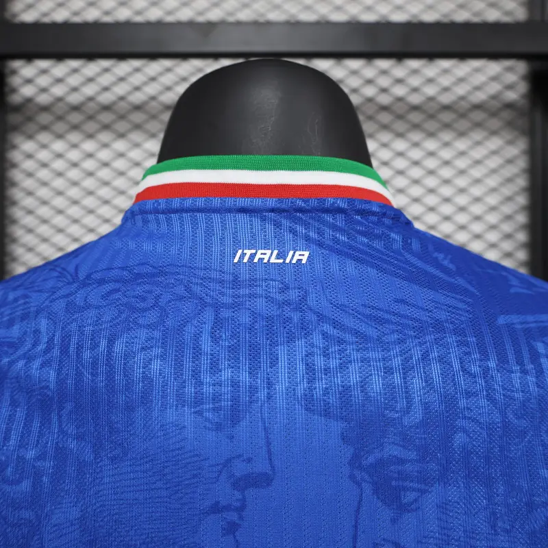 2024/25 Italy Special Edition Soccer Jersey Player Version Blue - Image 4