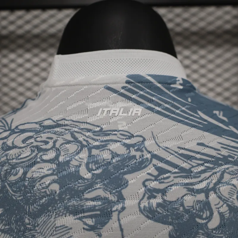 2024/25 Italy Special Edition Soccer Jersey Player Version White - Image 5