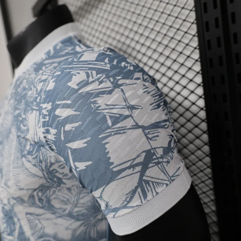 2024/25 Italy Special Edition Soccer Jersey Player Version White - Image 4