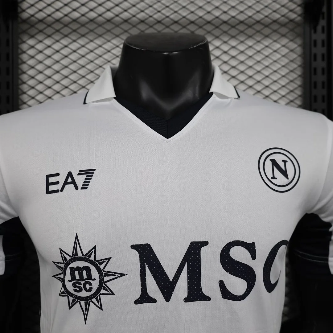 2024/25 Napoli Away Player Version Soccer Jersey - Image 3