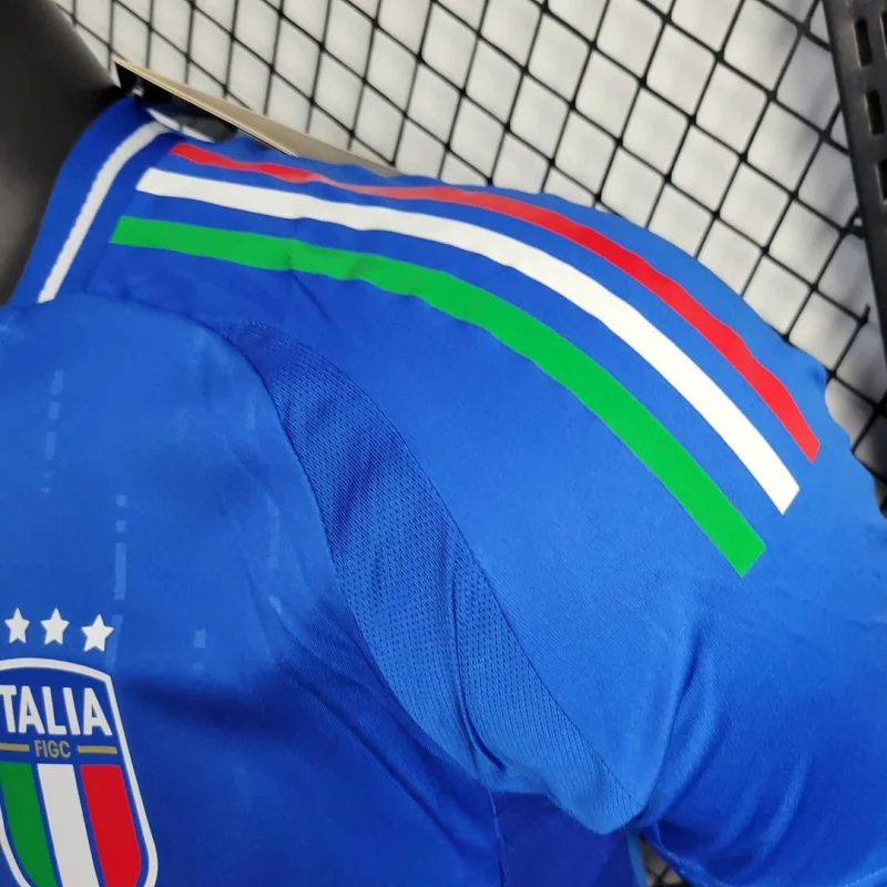 2024 Italy Home Soccer Jersey Player Version - Image 7