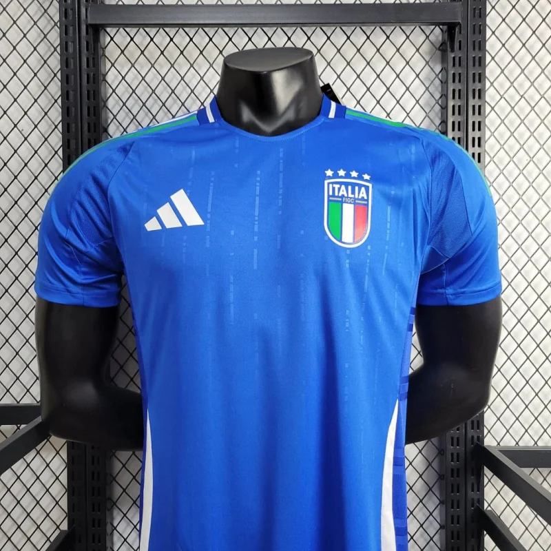 2024 Italy Home Soccer Jersey Player Version - Image 3