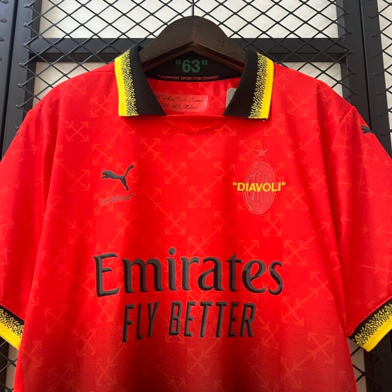 2024/25 AC Milan Co-Branded Edition Soccer Jersey - Image 2