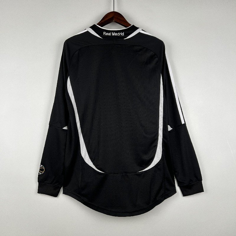 Retro Long Sleeve Real Madrid 06/07 Third Away - Image 3