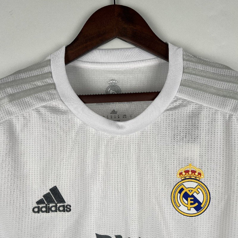 Retro Real Madrid 15/16 Long Sleeve Home - Image 7