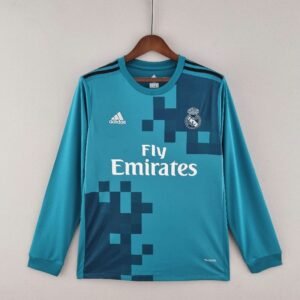 Retro Real Madrid 17/18 long sleeve third away
