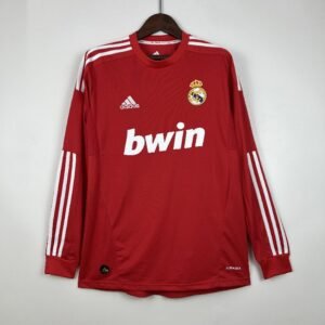 Retro Long Sleeve Real Madrid 11/12 Third Away