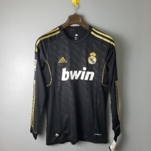 Retro 2012 Real Madrid black long sleeves