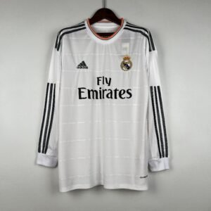 Retro Long Sleeve Real Madrid 13/14 Home