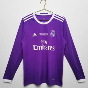Retro long sleeve Real Madrid 16/17 away