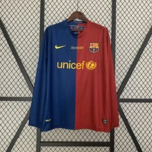 Retro long sleeves Barcelona 08/09 Champions League home
