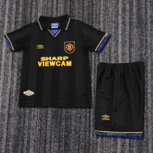 kids Manchester United 1993/94 away Soccer Jersey