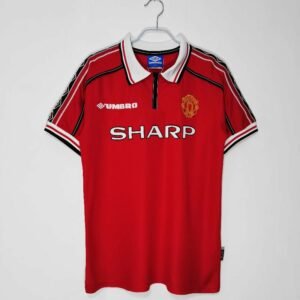 Manchester United 1998/99 home Retro Soccer Jersey