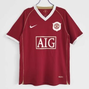 Manchester United 2006/07 home Retro Soccer Jersey