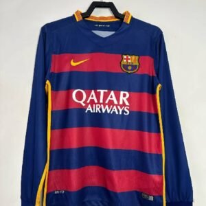 Retro long sleeve Barcelona 2015-16 home