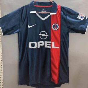 Paris 2001 Home Retro Soccer Jersey