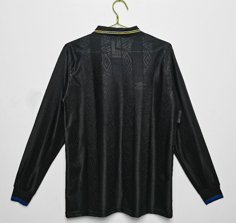 Manchester United 1993/94 away Long Sleeve Retro Soccer Jersey - Image 4