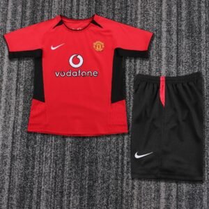 kids Manchester United 2002-04 home Soccer Jersey