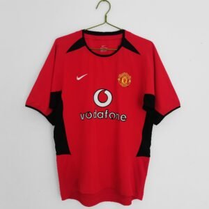Manchester United 2002/04 home Retro Soccer Jersey