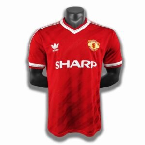Manchester United 1986/88 home Retro Soccer Jersey