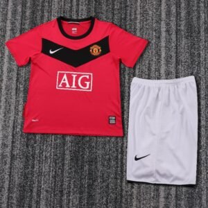 kids Manchester United 2010 home Soccer Jersey
