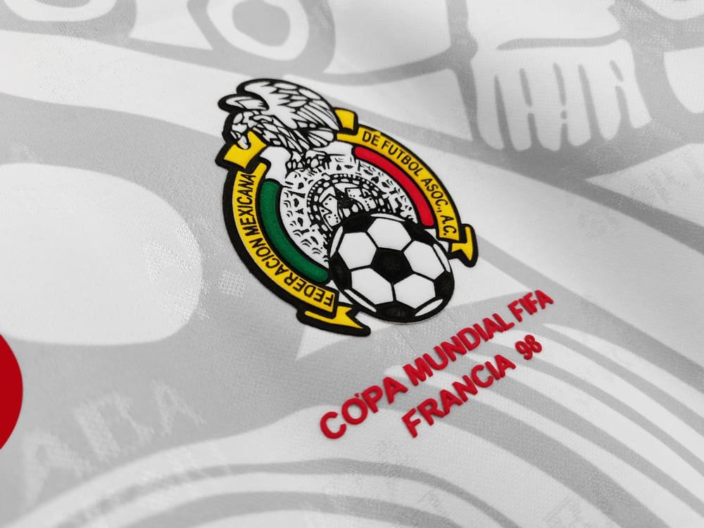 1998 Mexico Away Retro Jersey - Image 3