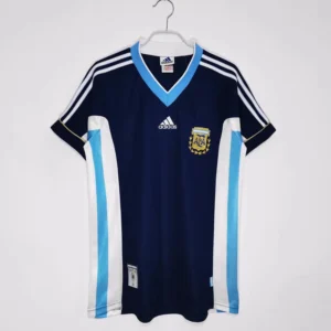 1998 Argentina Away Retro Jersey