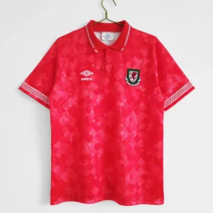 1990-92 Wales Home Retro Jersey