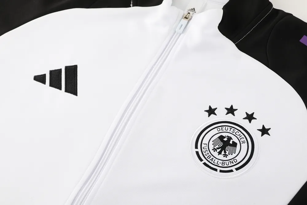 2024Germany White Jacket Tracksuit - Image 9