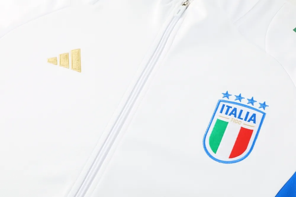 2024 Italy White Jacket Tracksuit - Image 7