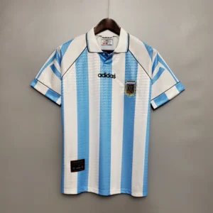 1996 Argentina Home Retro Jersey