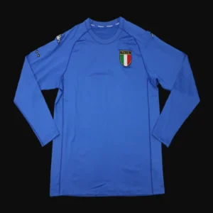2000 Italy Home Long Sleeve Retro Jersey