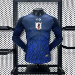 2024 Japan Y3 Home Long Sleeve Player Jersey