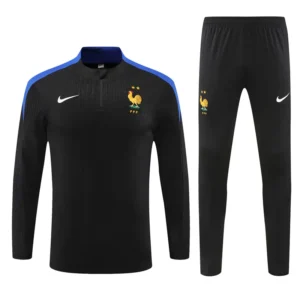 2024 France Black Player Version Training Suit