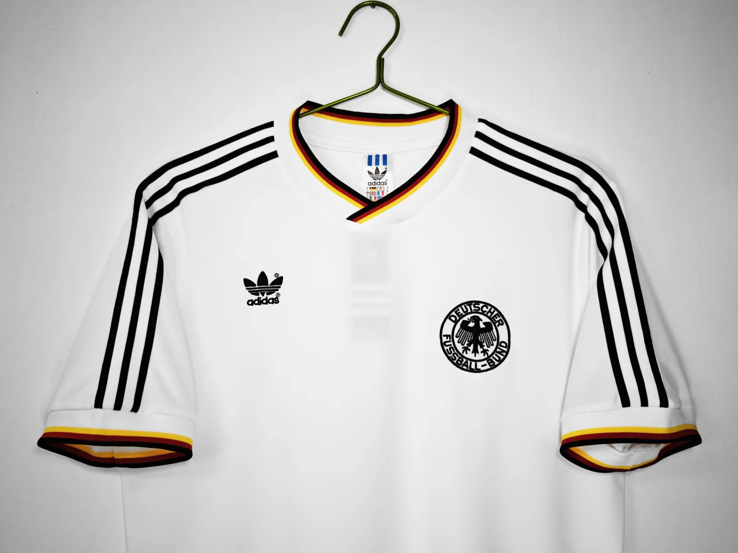 1986 Germany Home Retro Jersey - Image 5