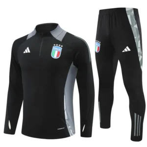 2024 Italy Black Training Suit