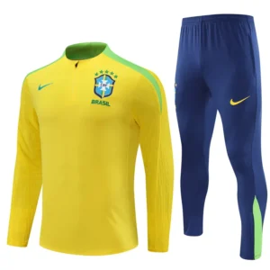 2024 Brazil Yellow Player Version Training Suit