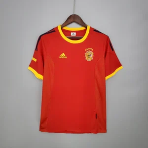 2002 Spain Home Retro Jersey