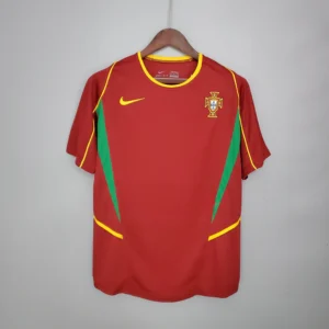 2002 Portugal Home Retro Jersey