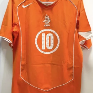 2004 Netherlands Home Retro Jersey