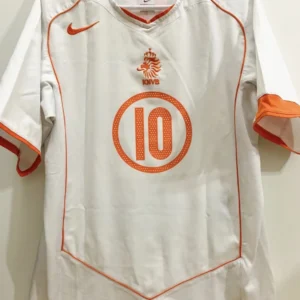 2004 Netherlands Away Retro Jersey