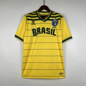 1984 Brazil Home Retro Jersey