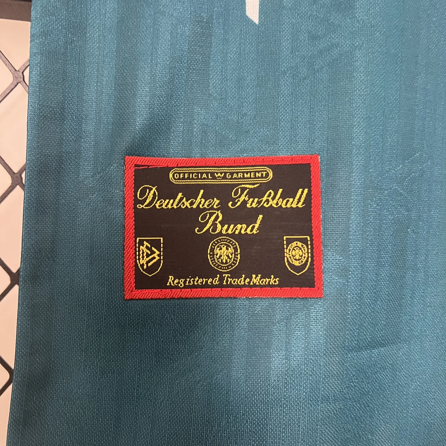 Retro 1996 Germany Away Kids Kit - Image 2